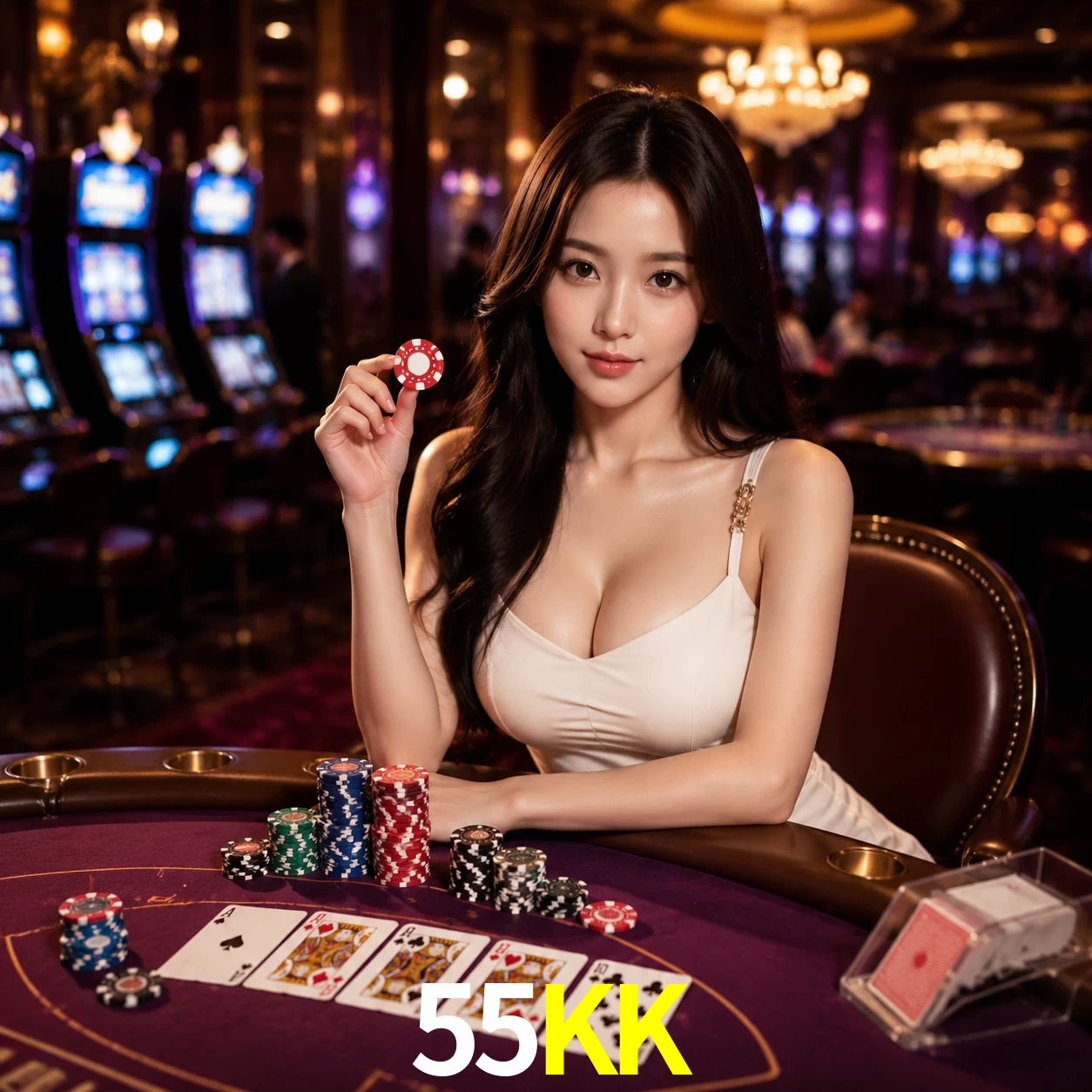 Cassino ao vivo 55KK dealers